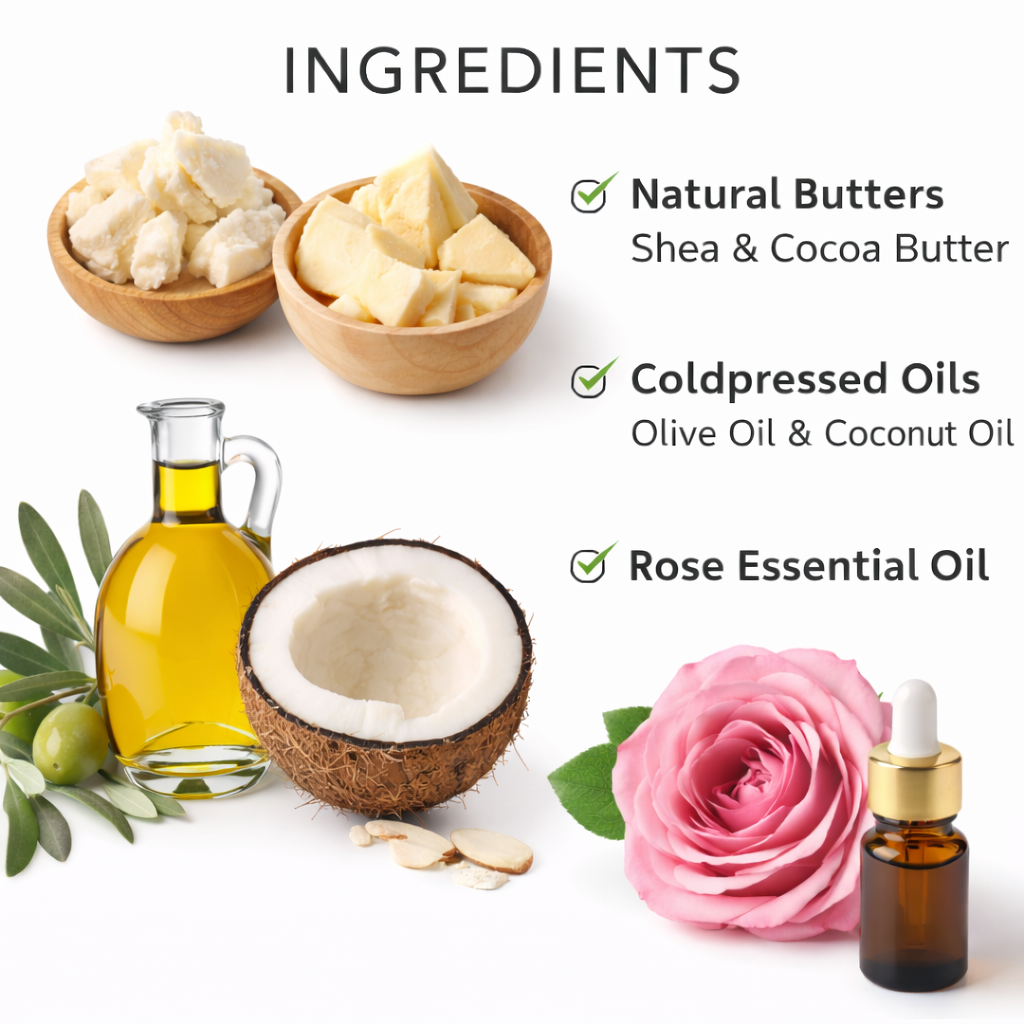 Natural Shea Butter Lip Balm