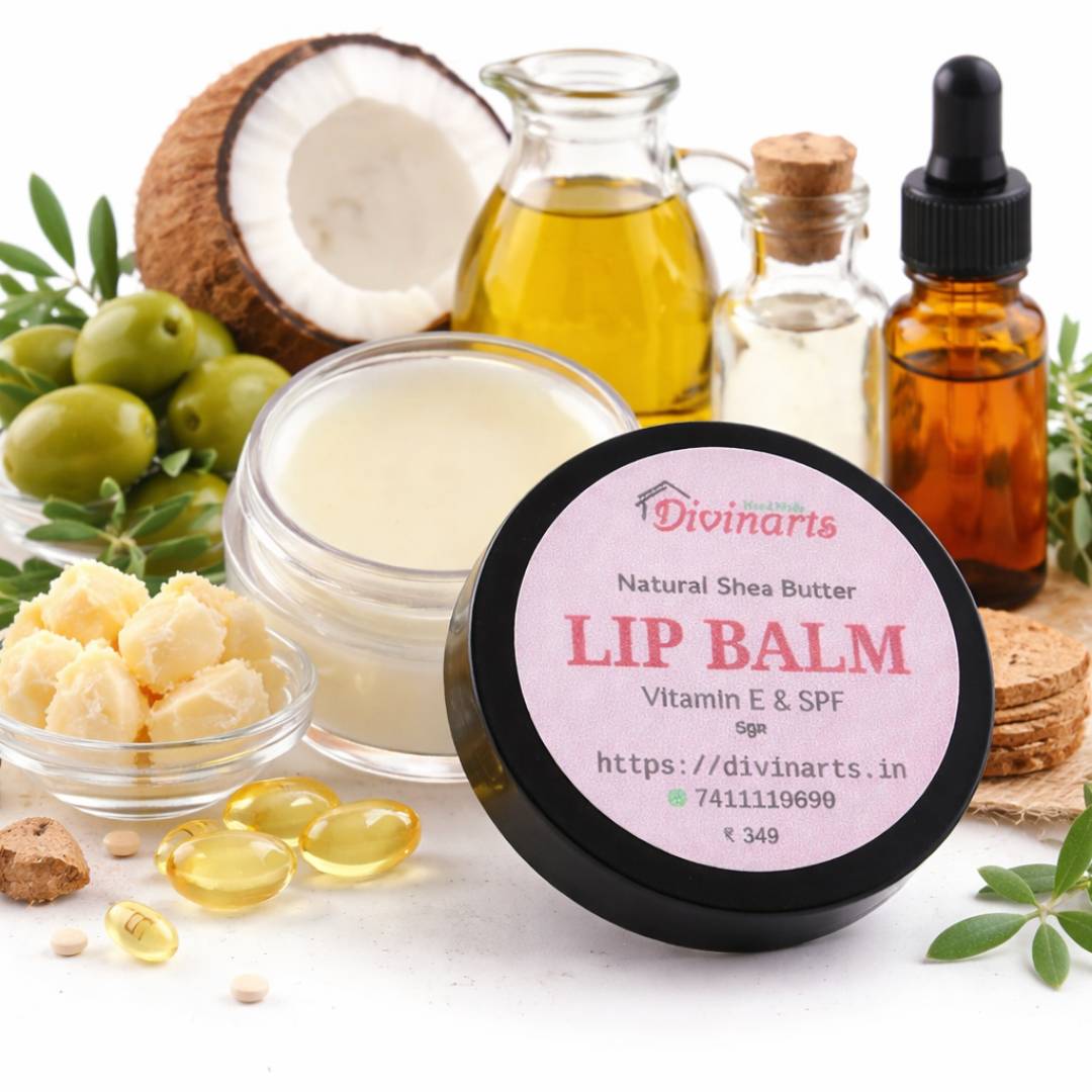 Natural Shea Butter Lip Balm